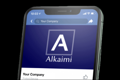 The Alkaimi mark on a bank's application.